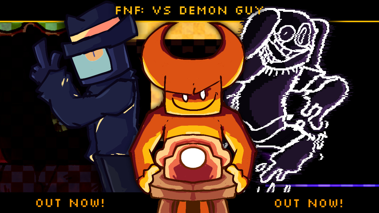Vs Demon Guy (Ourple Guy ENDIABLADO)