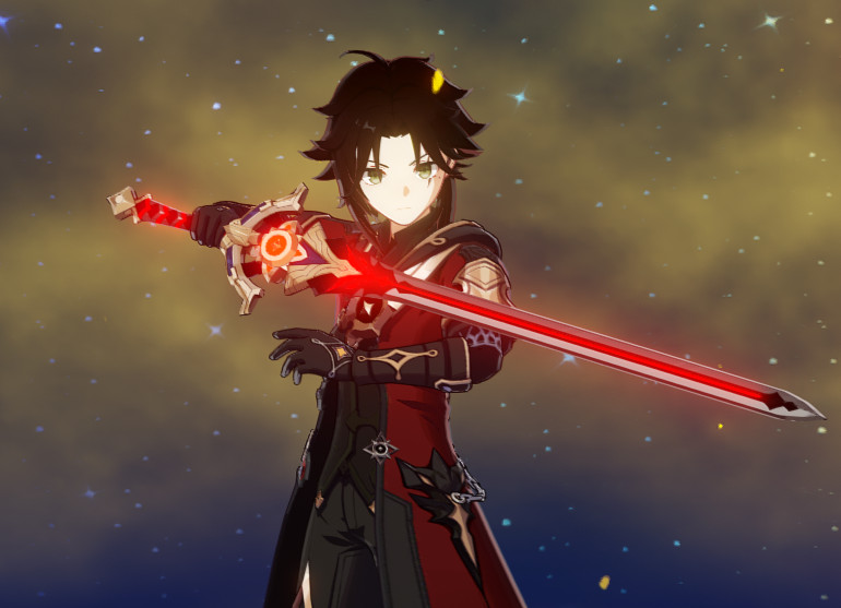 Red Cinnabar Spindle [Genshin Impact] [Mods]