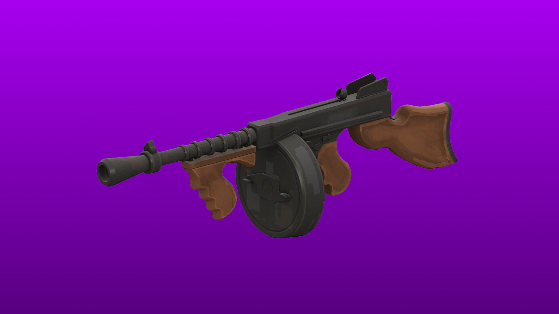 Open Fortress Tommy Gun With Animations (Casual)