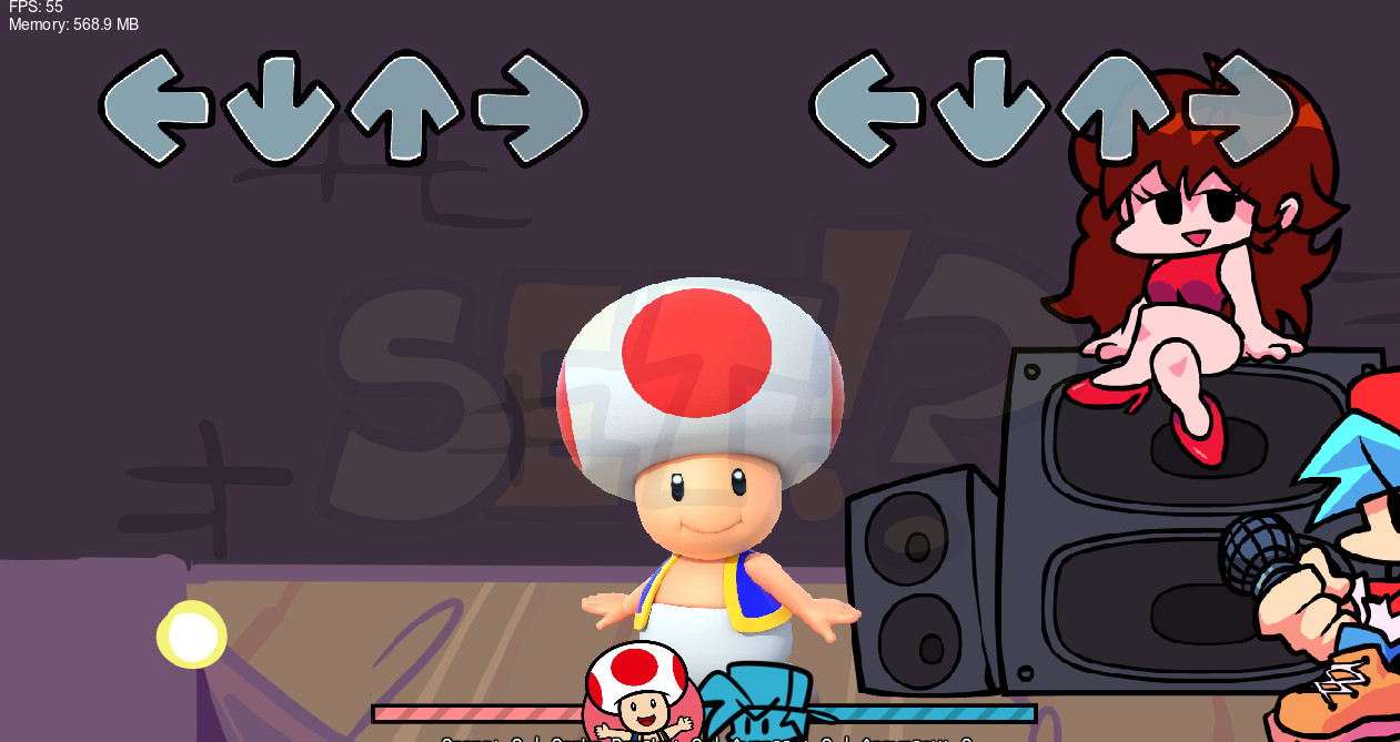 Friday Night Funkin' TOAD ONESHOT BUILD