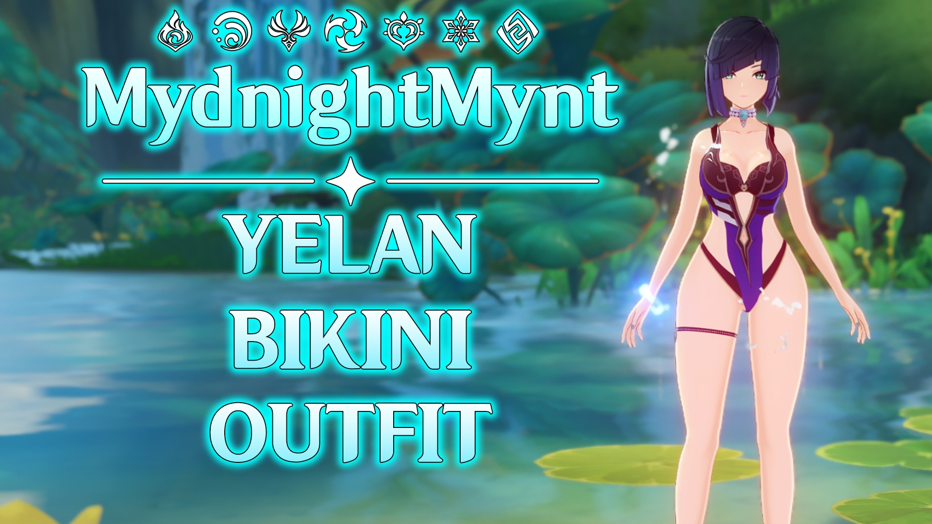 Yelan Bikini Outfit