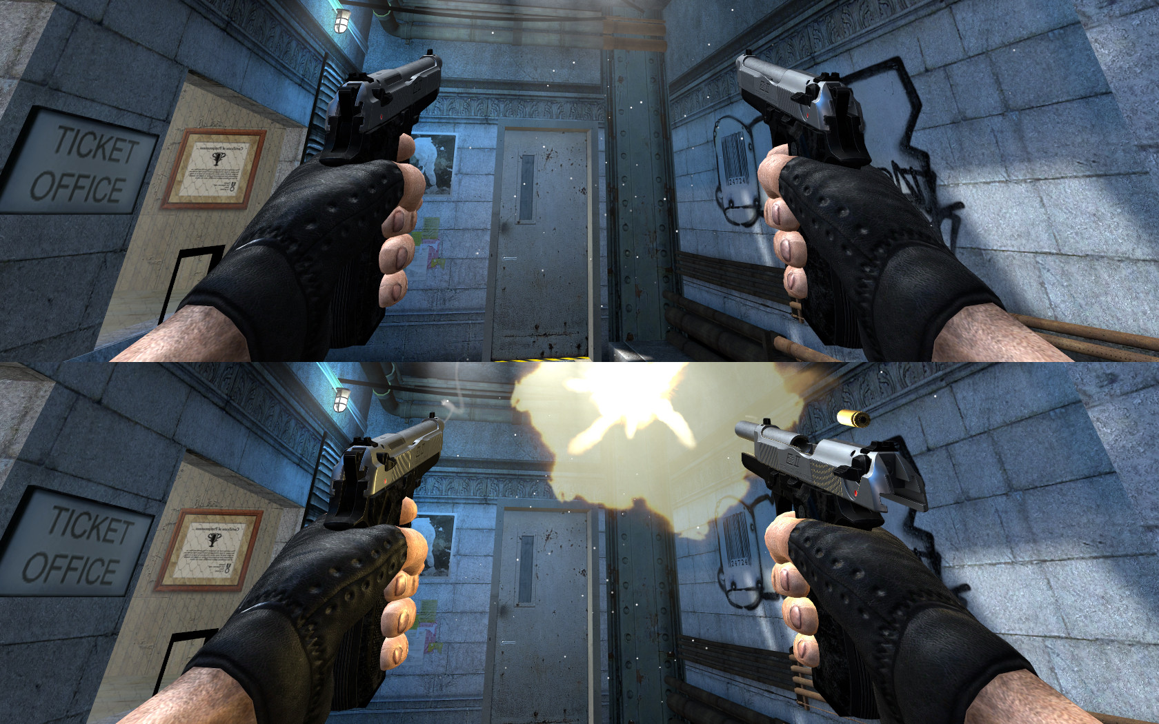 Beretta / Sig Far-Cry 2 Style [Counter-Strike: Source] [Mods]