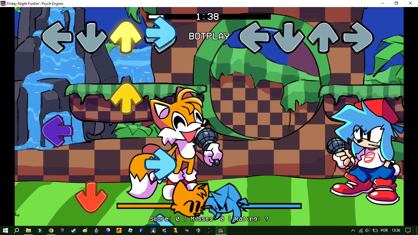 Digitalizing Sonic Tails Vs BF Playable Cover Mod For Friday Night 