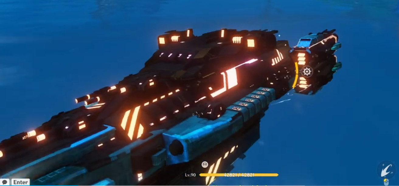 Sky-Swallowing Whale Hunter-class Battleship
