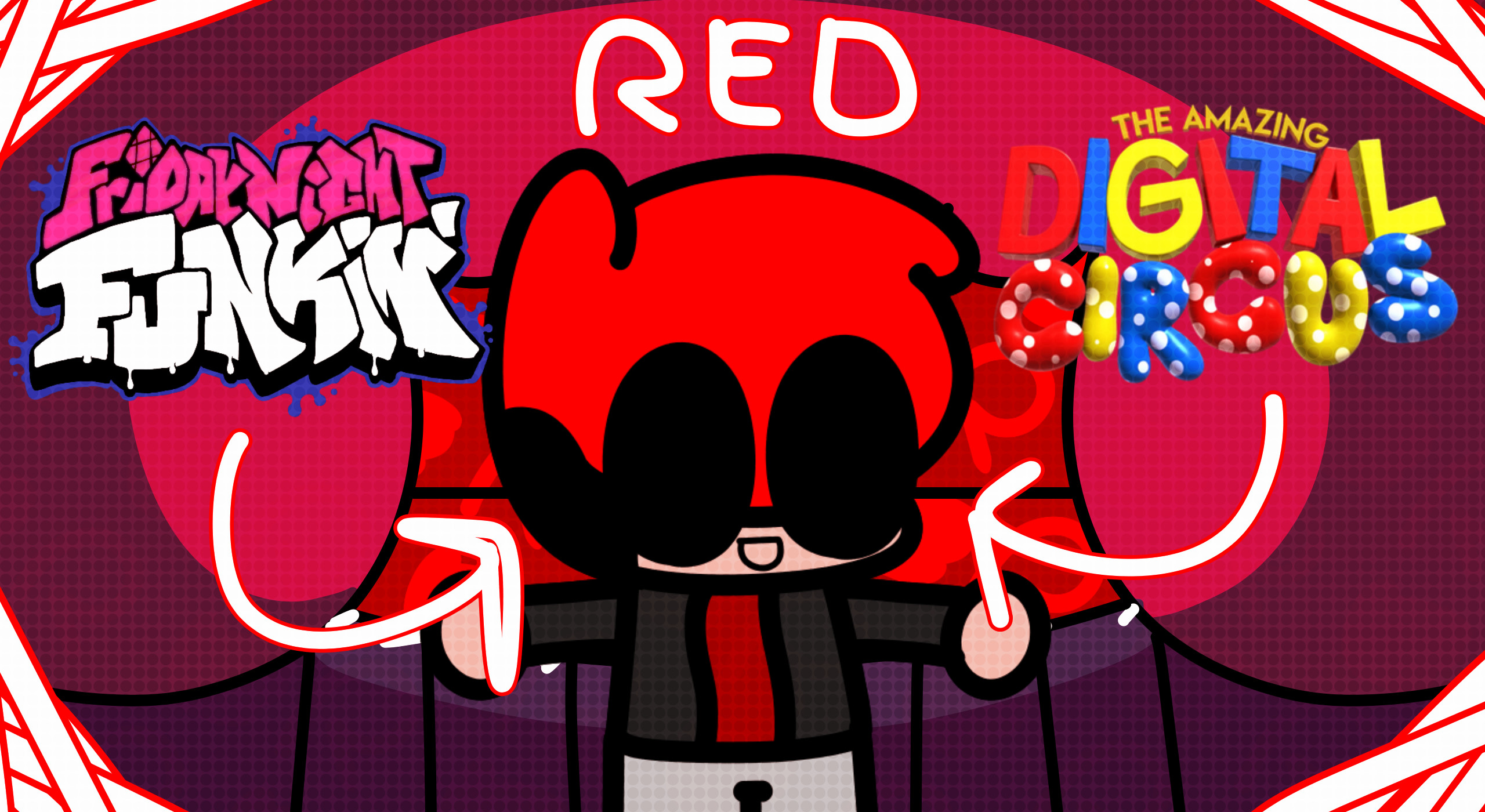 Friday Night Funkin' Red's Digital Circus