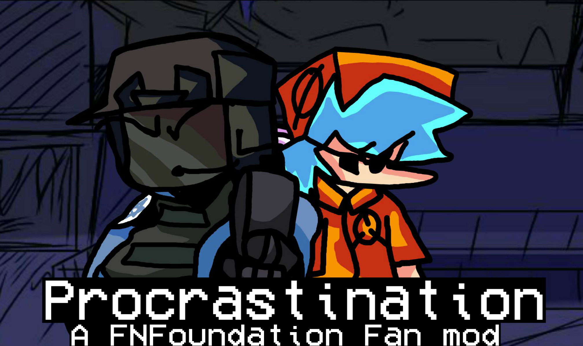 procrastination-FNFoundation fan-mod
