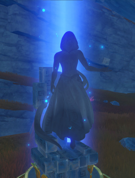 Alternative morax statue of the seven