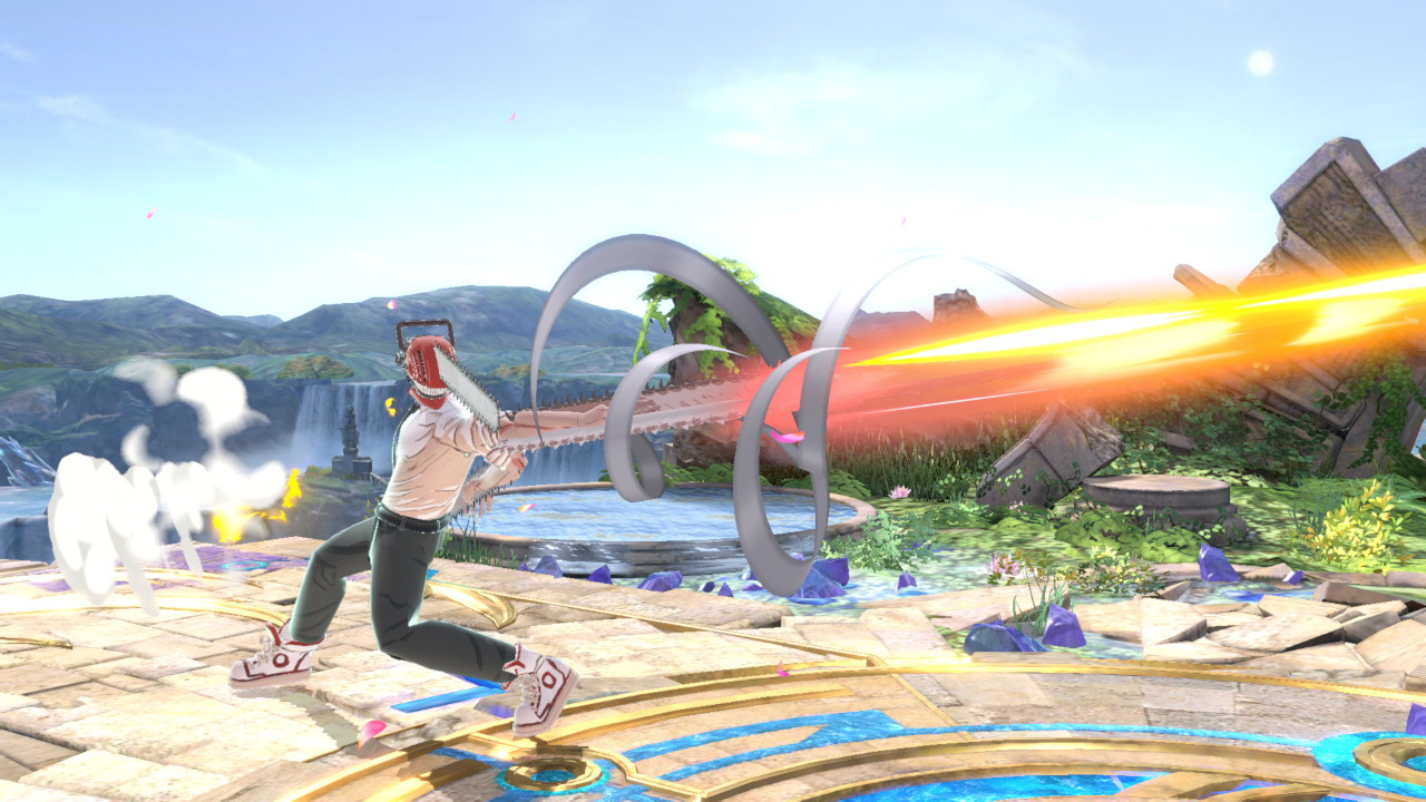 Chainsaw Man over Corrin Mod for Super Smash Bros. Ultimate | SSBU Mods