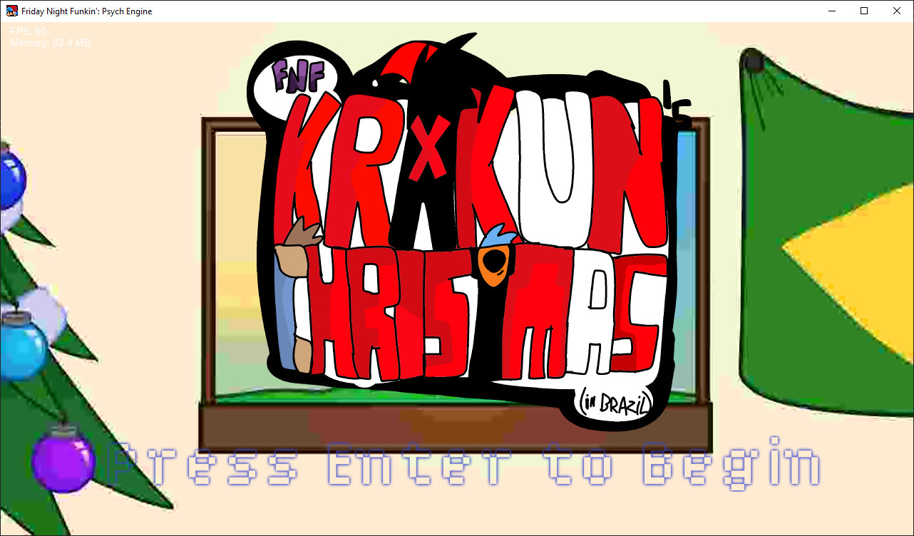 FNF: Krakun's Christmas (in Brazil)