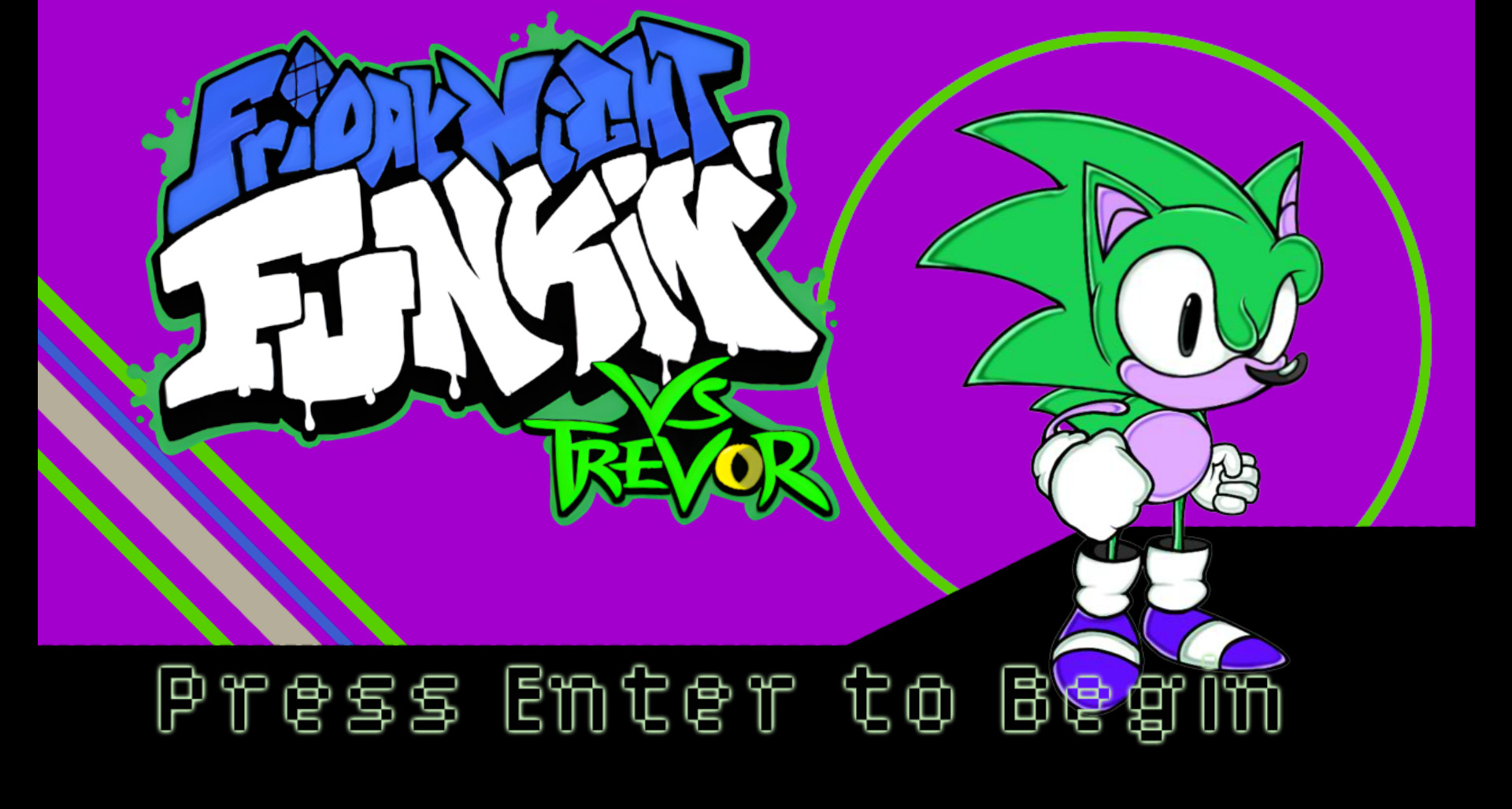 FNF: Trevor Town (V.S. Trevor the Hedgehog)