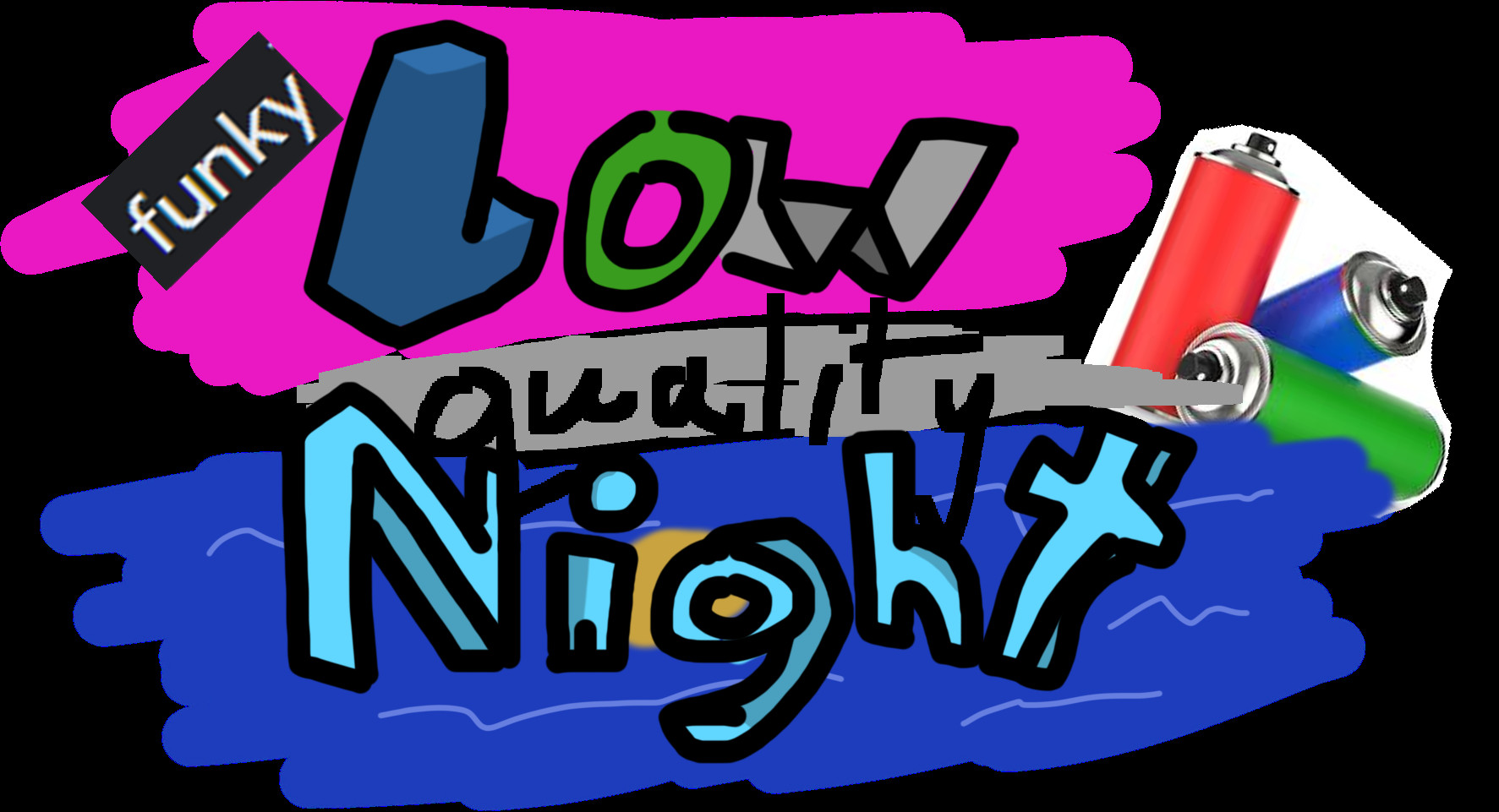 Funky Low Quality Night Mod for Friday Night Funkin' | FNF Mods