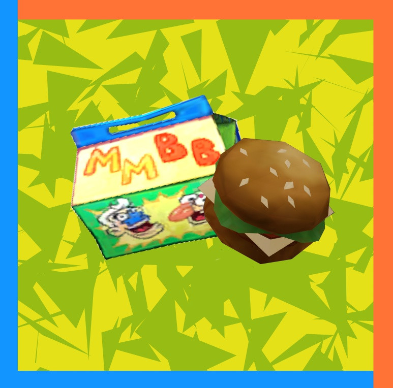 Krusty Kids Meal (over sandvich)