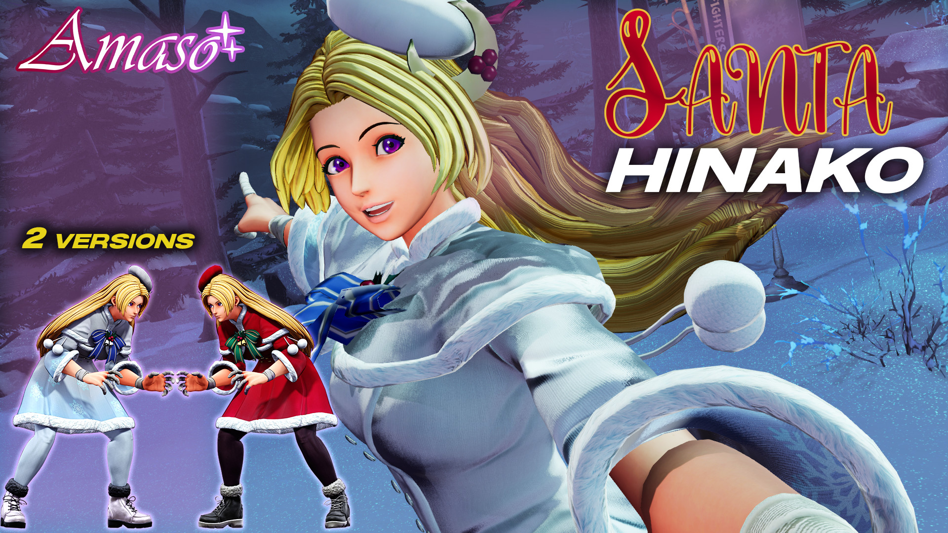 Santa Hinako Mod for The King of Fighters XV | KoFXV Mods