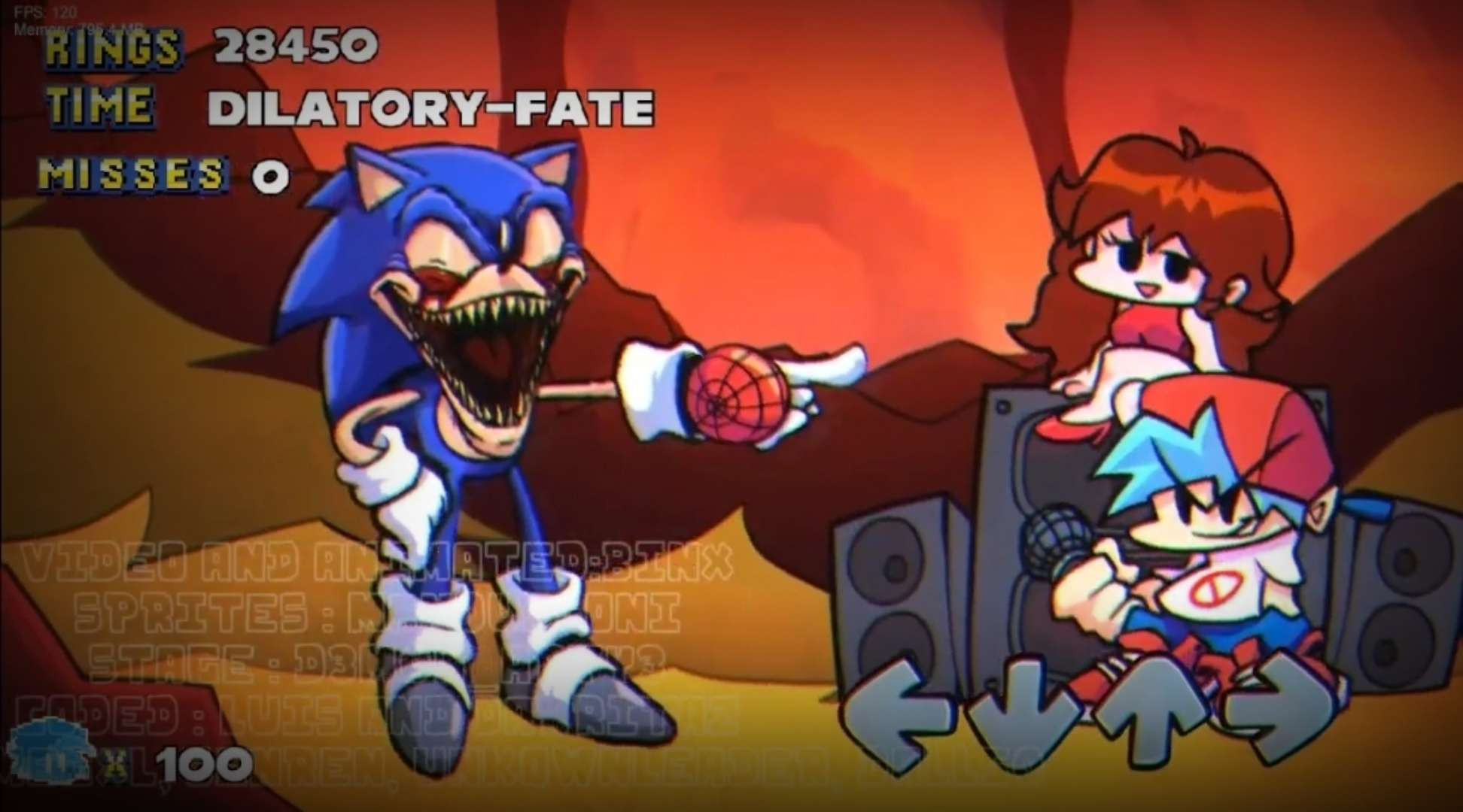 Vs.Sonic.Exe [Re-BLooded]-HOTFIX Mod for Friday Night Funkin' | FNF Mods