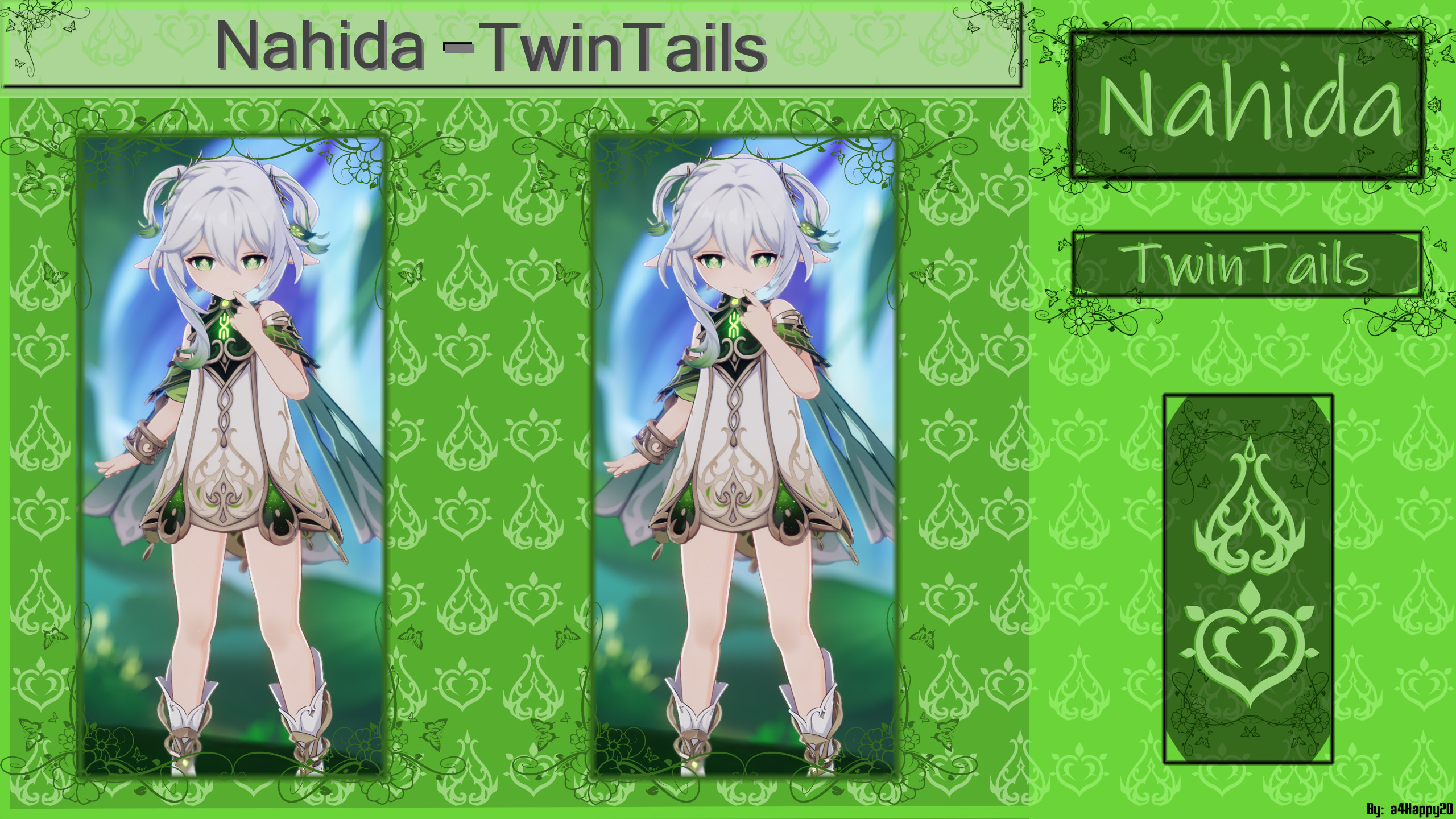Nahida Twintails