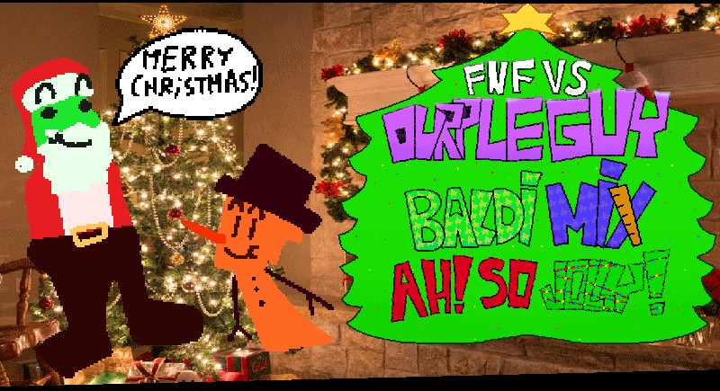 Vs Ourple Guy Baldi Mix: Ah! So jolly!