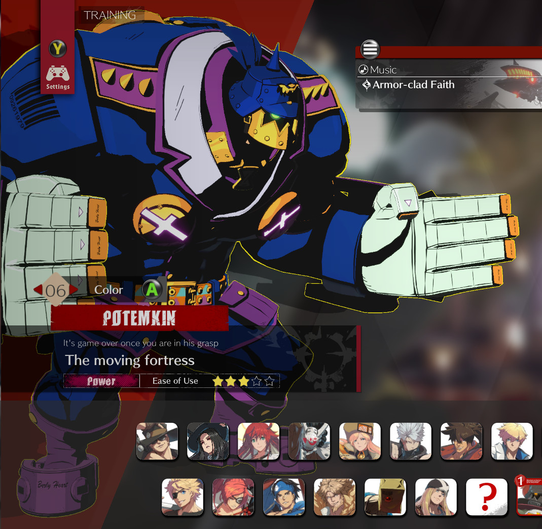 Jotaro Themed Potemkin [GUILTY GEAR -STRIVE-] [Mods]