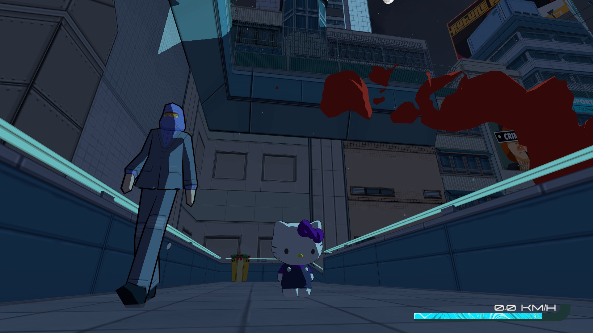 Hello Kitty Mod for Bomb Rush Cyberfunk | BRC Mods