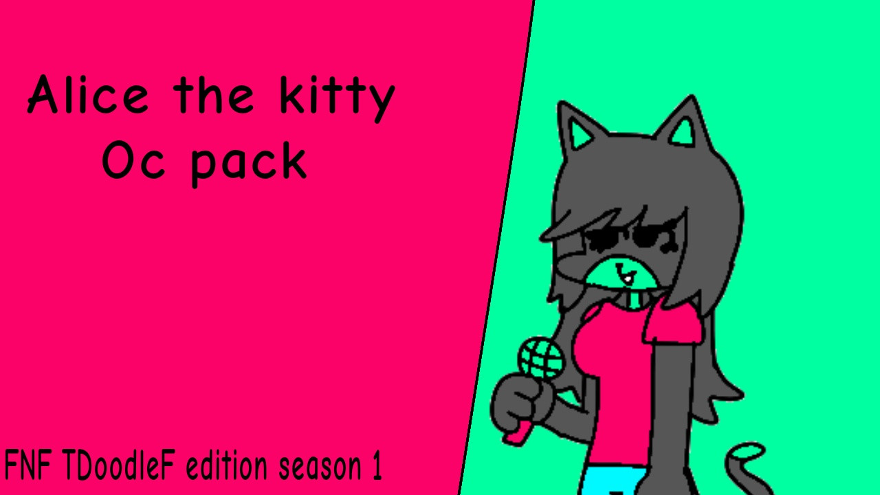 Alice The Kitty oc Pack (TDoodleF skin pack 1)