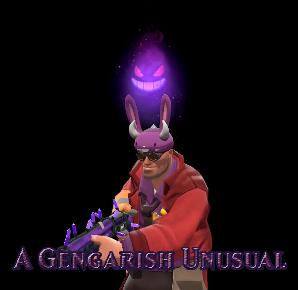 A Gengarish Unusual - TF2 2022 H'ween Effect Mod