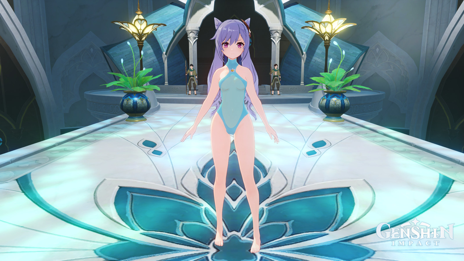 Keqing's Rosalina leotard