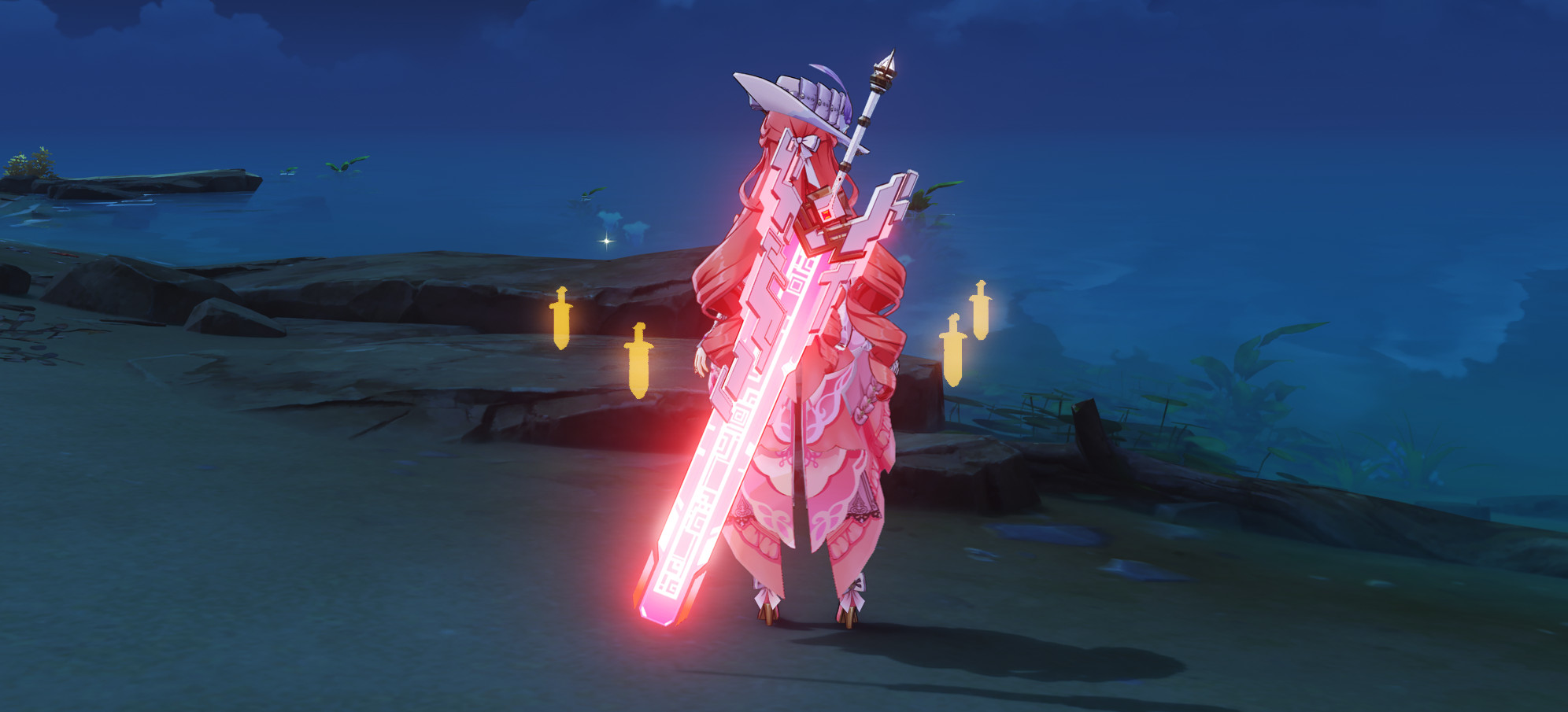 Pink Unforged Skin For Claymores