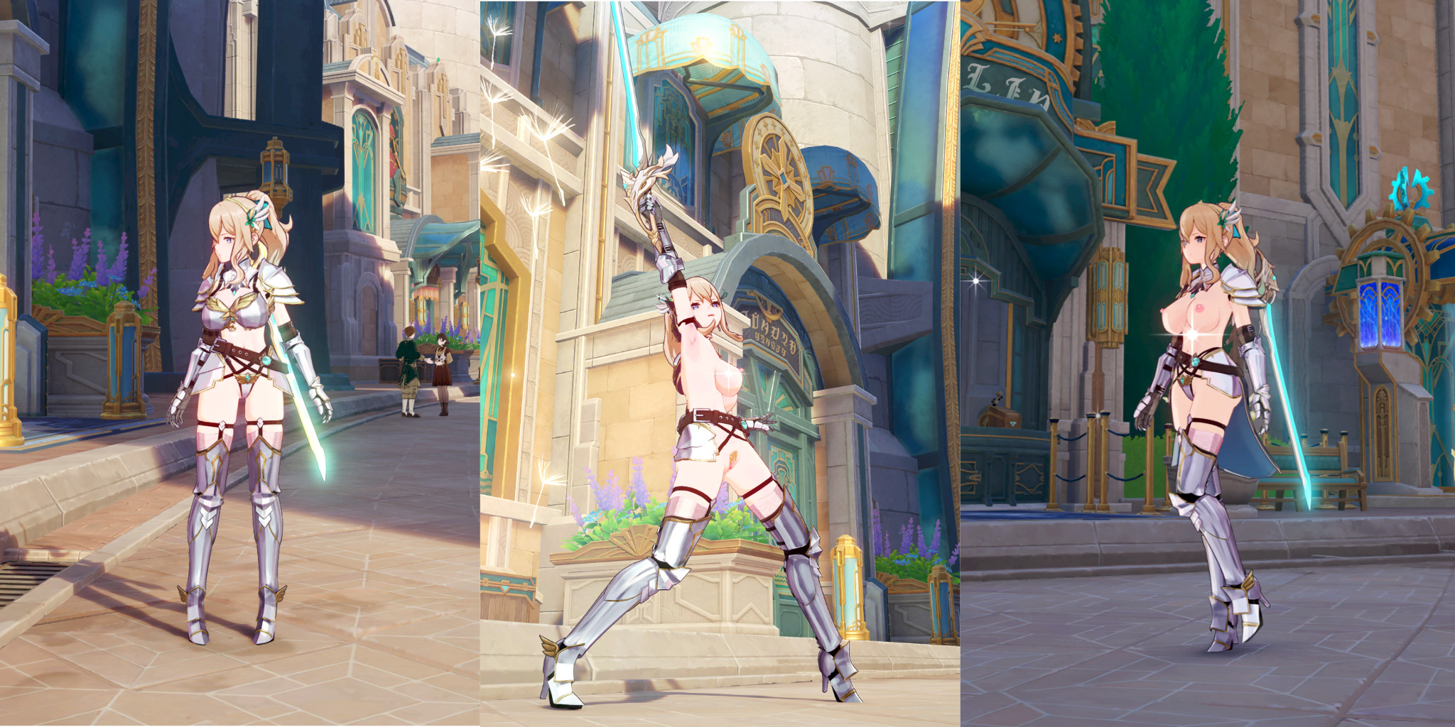 Jean Bikini Armor Multi-Toggle Huge Booba edition