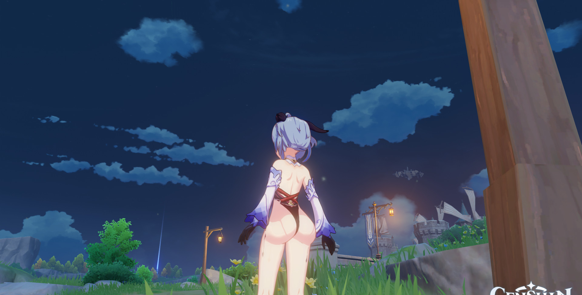 Noelle as hot Ganyu [MOD]