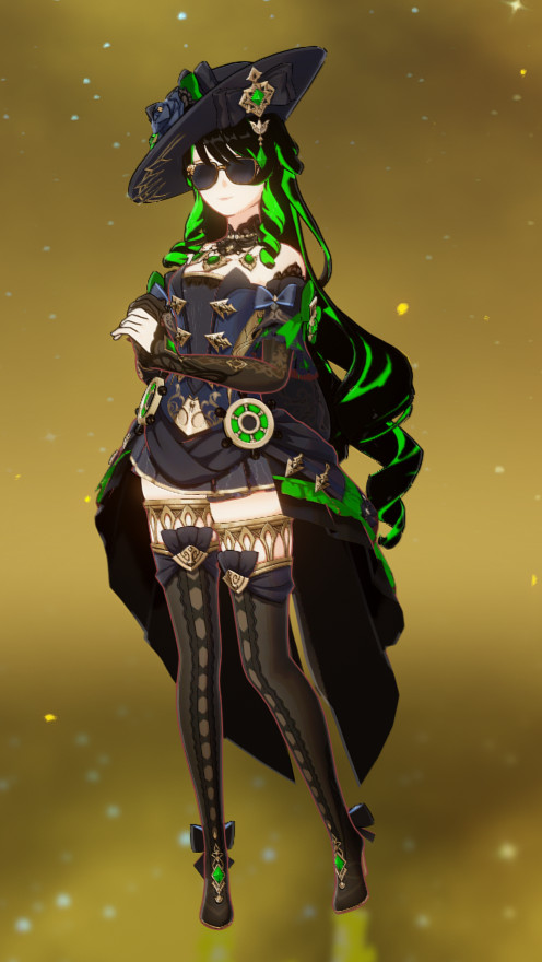 Navia Green/Black Recolor (Commission)