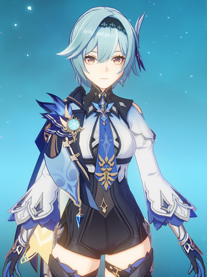 Shorthaired Eula w/ Thicc Version