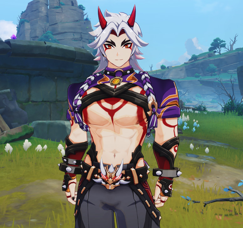 Coatless Buff Arataki Itto