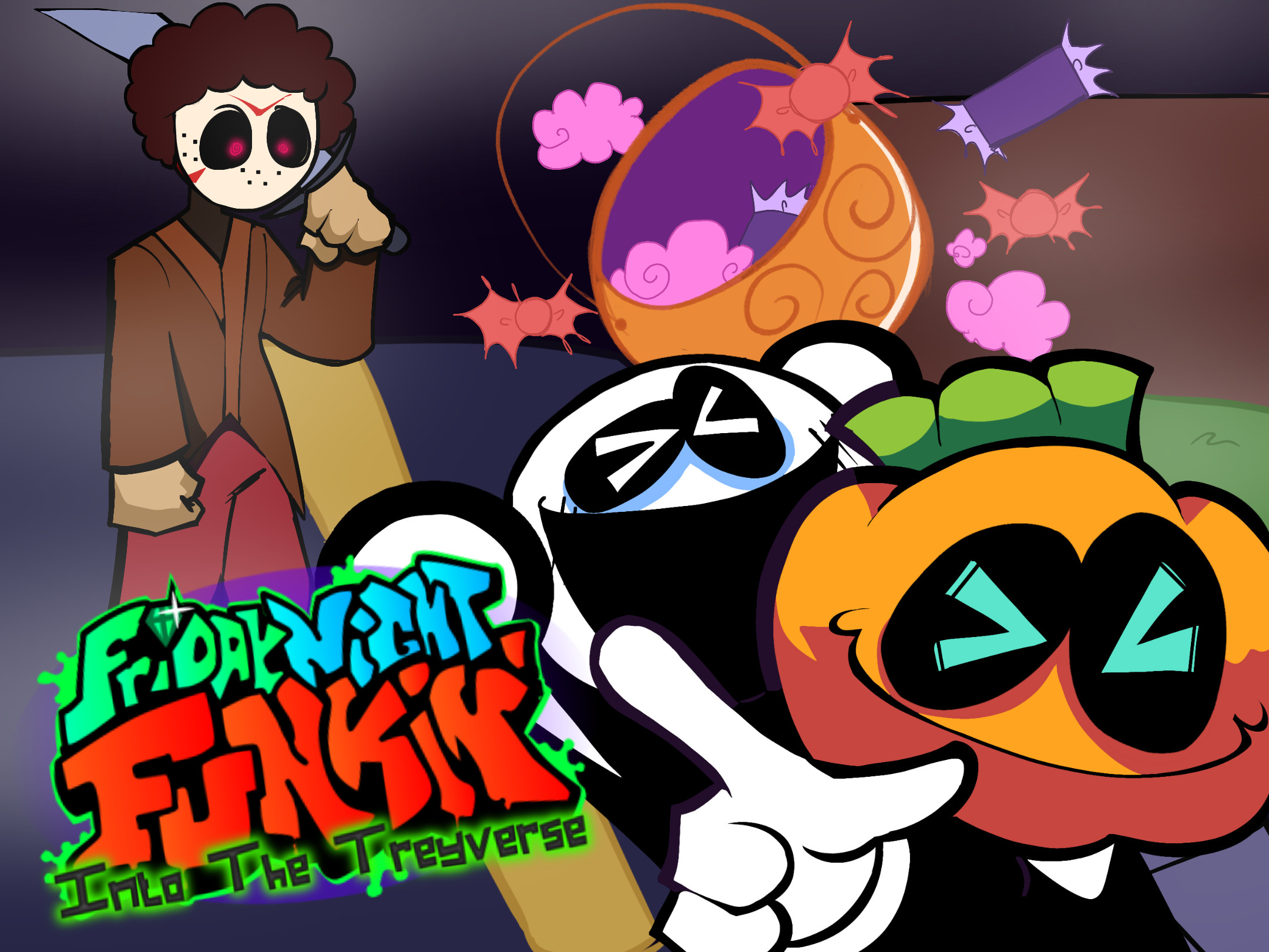 FNF Into The Treyverse 1.5/Holiday Update