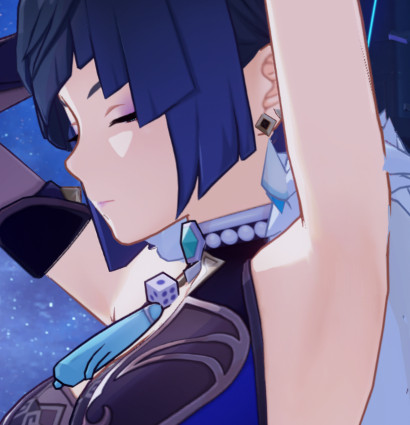Slight armpit shadow texture for Yelan