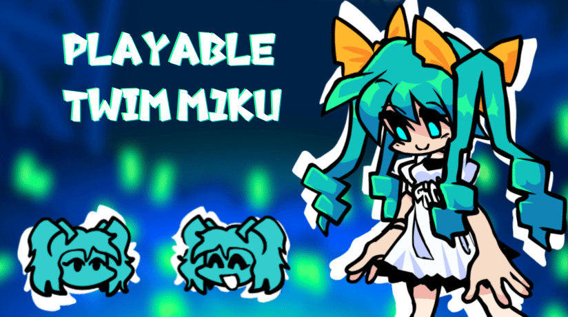 playable twim miku