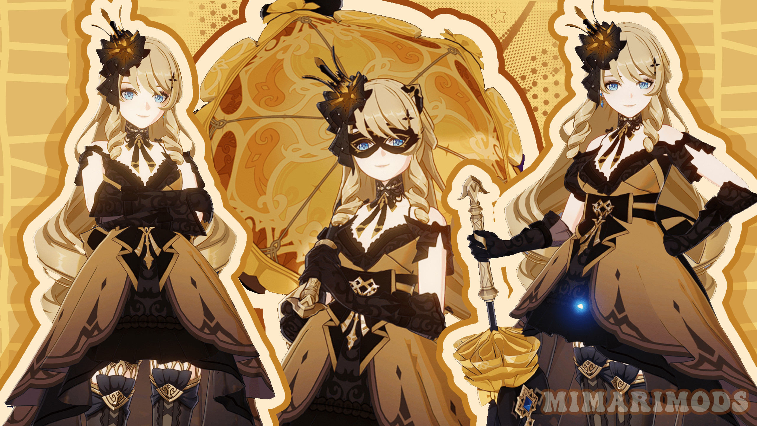 Navia Masquerade Ball Outfit