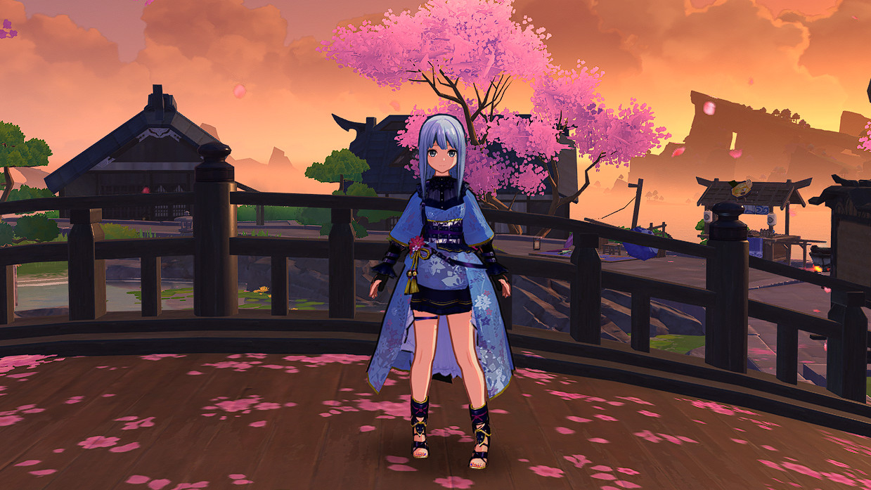 Ayaka in Rin Shibuya's outfit