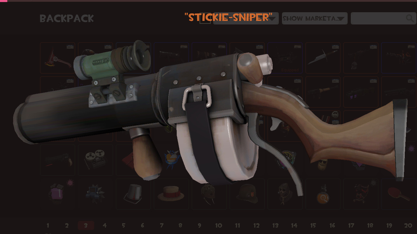 Long+Scoped Quickiebomb Launcher (CASUAL)