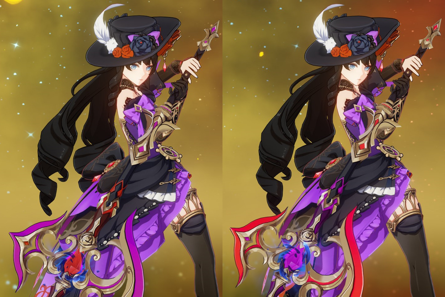 Purple & red Verdict