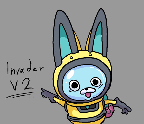 Invader V2 - FNF Yo Kai Watch