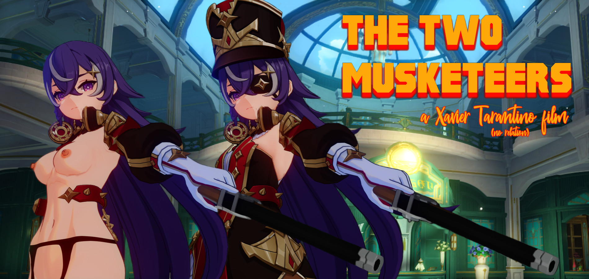 Chevreuse Mostly Naked Musketeer