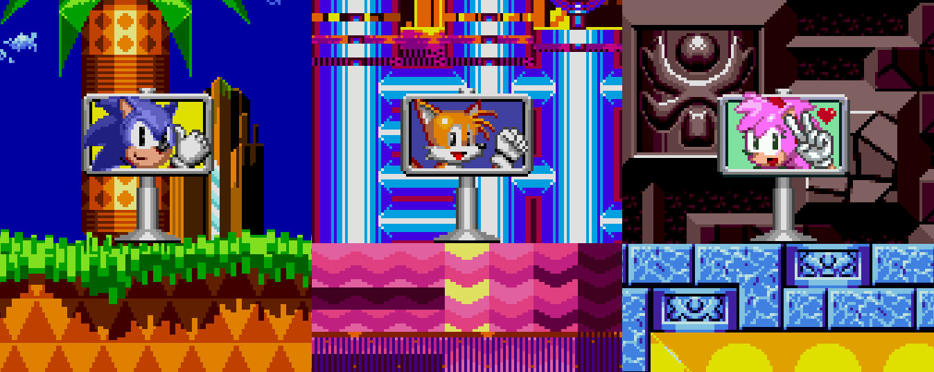 Slightly Better Signposts Mod for Sonic CD (2011) | SCD Mods