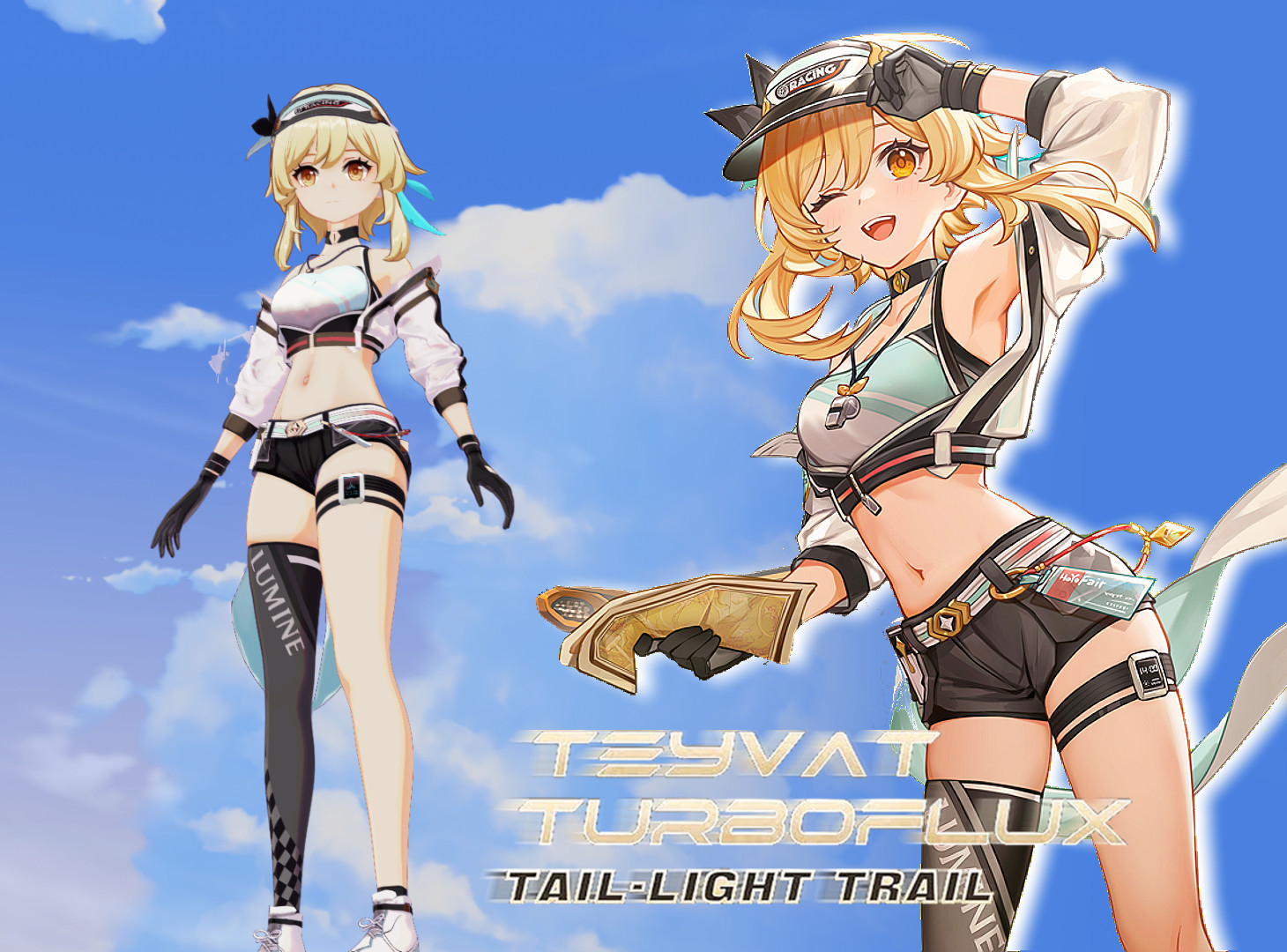 Lumine's Outfit - Teyvat Turboflux