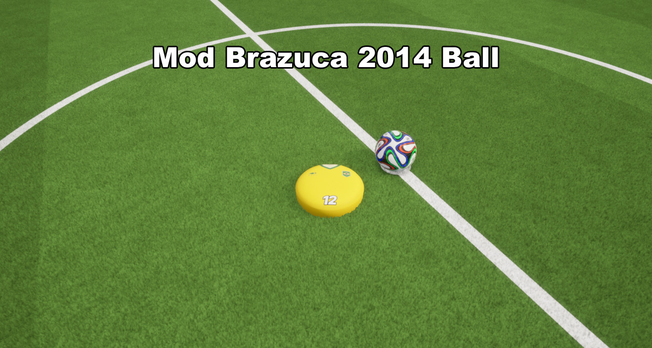 Brazuca 2014 Ball - Texture Mod Mod for World of Football | WOF Mods