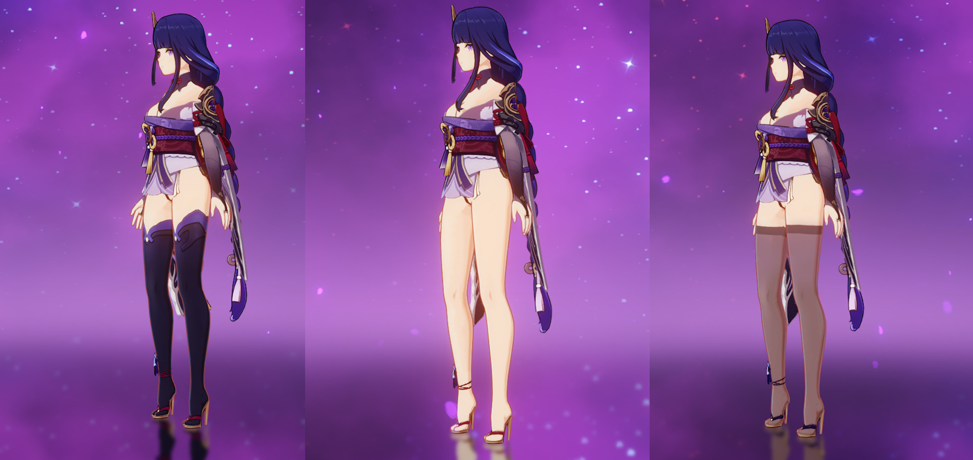 Lewd Raiden in heels