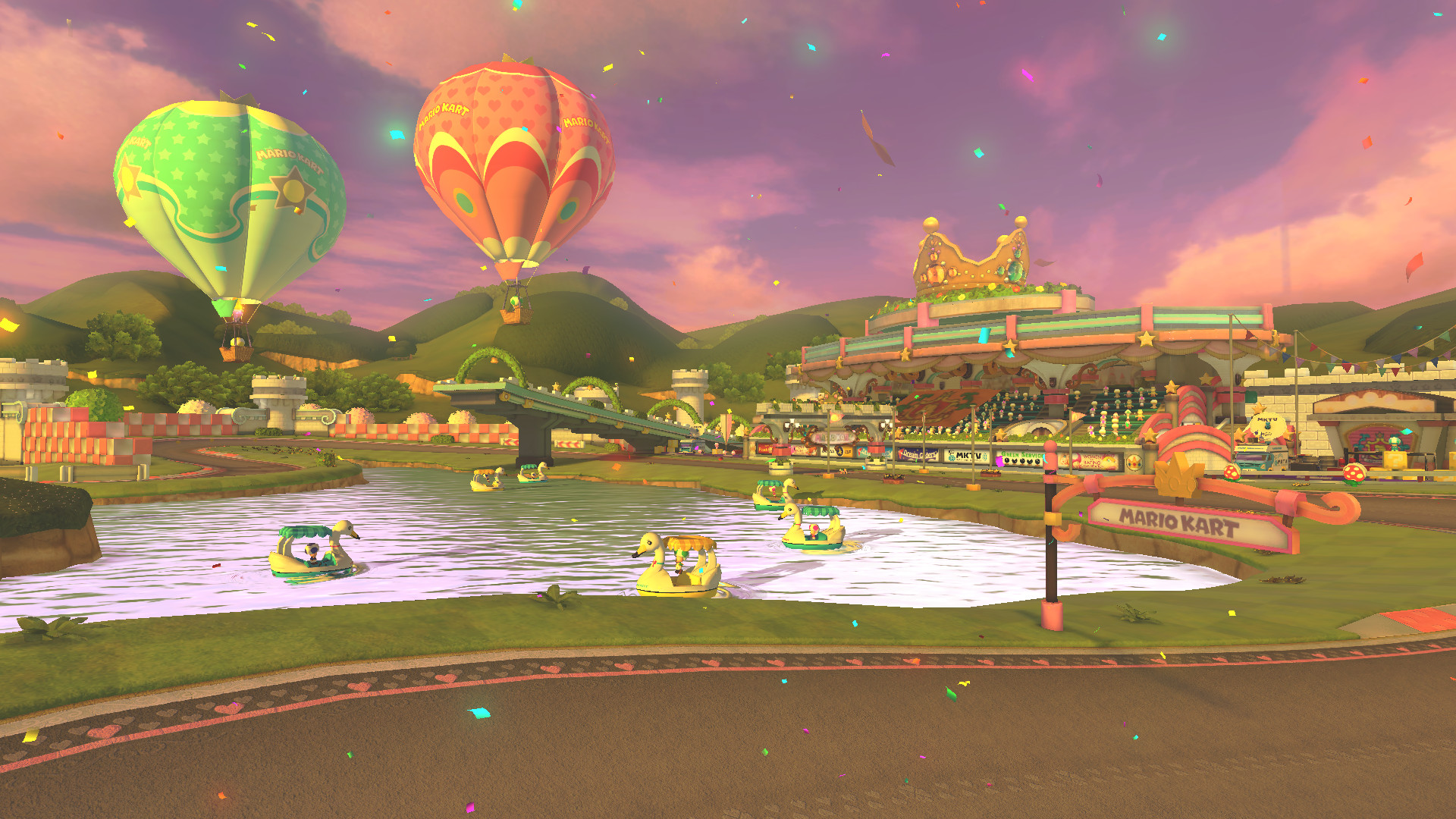 N64 Sunset Raceway Mod for Mario Kart 8 Deluxe | MK8D Mods