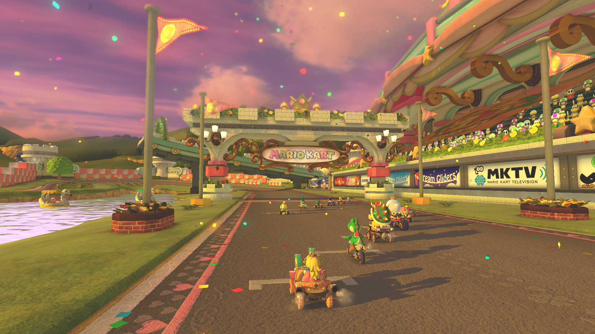 N64 Sunset Raceway Mod for Mario Kart 8 Deluxe | MK8D Mods