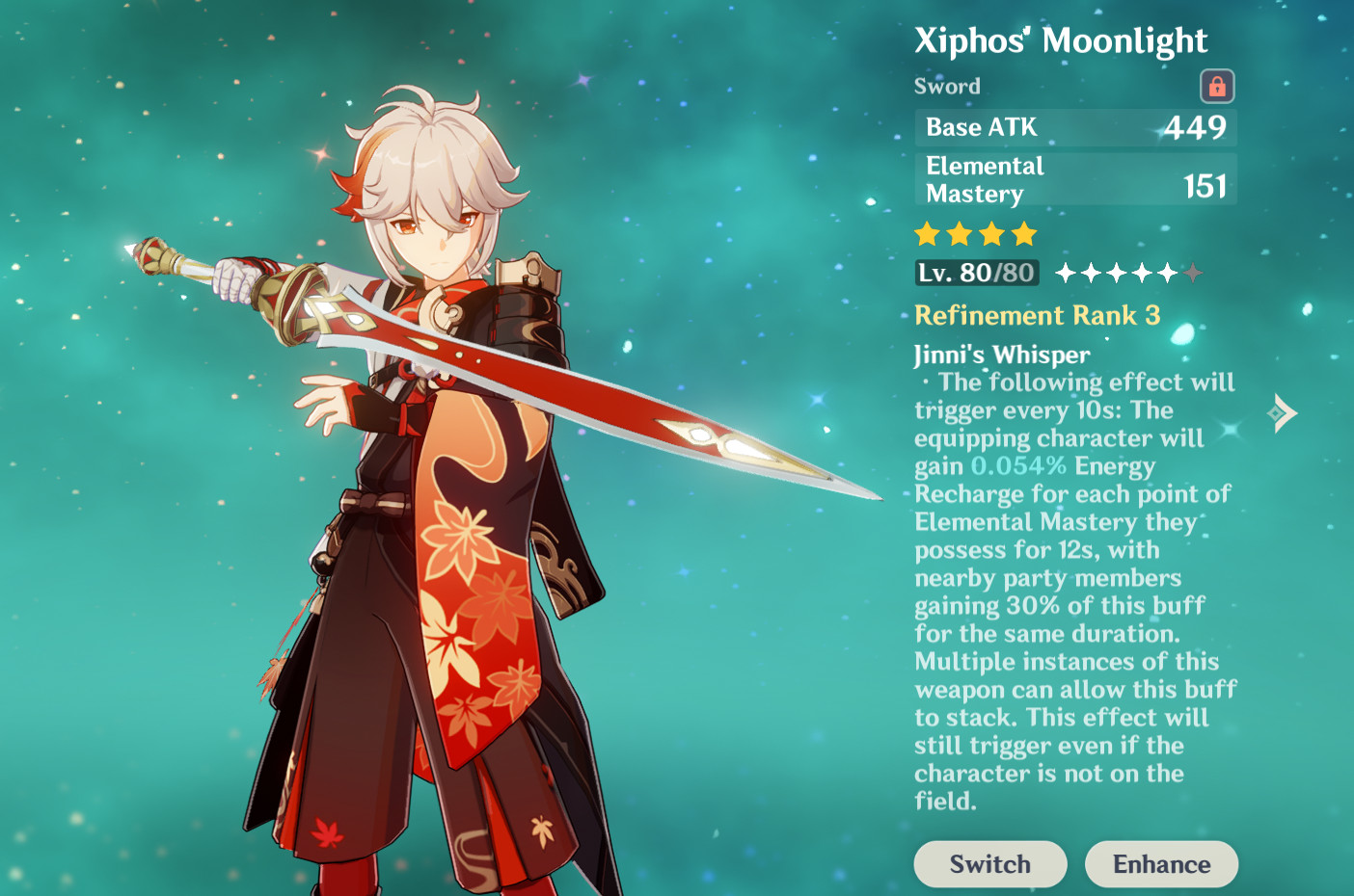 xiphos-re-color-for-kazuha-mod-for-genshin-impact-gi-mods