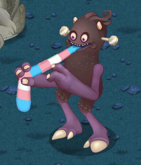 Trans Thwok Mod for My Singing Monsters | MSM Mods