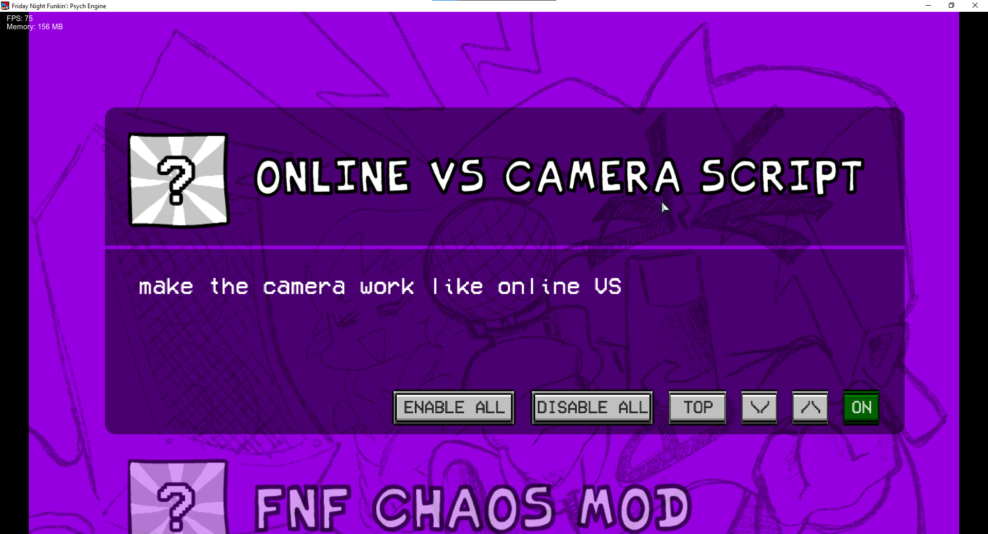 Online VS camera in Psych Engine