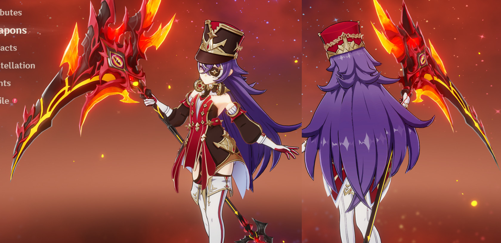 Scythe of Scarlet Sands Recolor.